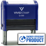 All Quality Energy-Efficient Product Self-Inking Rubber Stamp