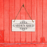 Garden Shed 5x10 Hanging Wall or Door Sign