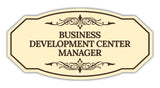 Signs ByLITA Victorian Business Development Center Manager Graphic Wall or Door Sign