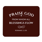 Designs ByLITA Religious Decor Rectangle Mouse Pad - 7.75 x 9.25"