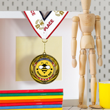 All Quality Wreath Design Spelling Bee Medal | Competition | High Quality Metal Medal - 1st, 2nd, 3rd Place