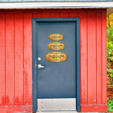 Victorian Plus Please Close Door Behind You Wall or Door Sign | Business and Workplace Signage