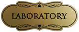 Signs ByLITA Designer Laboratory Sign - Easy Installation | Durable Wall or Door Sign