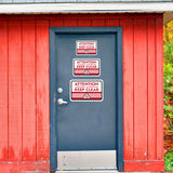 Classic Framed Plus Attention Machinery in Operation Keep Clear Door or Wall Sign | Workplace Health and Safety Warning Signage