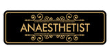 Signs ByLITA Standard Anaesthetist Wall or Door Sign