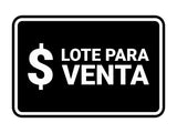 Signs ByLITA Classic Framed Lote para Venta Door or Wall Sign