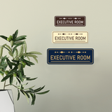 Signs ByLITA Standard Executive Room Graphic Medical Office Decor Wall or Door Sign
