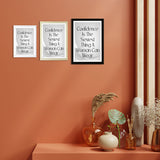 Designs ByLITA Confidence Is The Sexiest Thing A Woman Can Wear, Wall Print Art | Home Decor