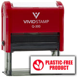 All Quality Plastic-Free Product Self-Inking Rubber Stamp
