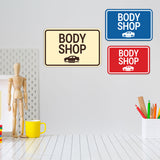 Signs ByLITA Classic Framed Body Shop Wall or Door Sign