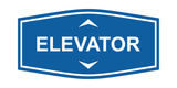 Fancy Elevator Up & Down Arrows Wall or Door Sign