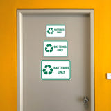 Classic Framed Plus Batteries Only Door or Wall Sign | Health & Safety Signage
