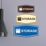 Fancy Storage (House) Wall or Door Sign