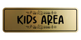 Signs ByLITA Standard Kids Area (Toy vector) Wall or Door Sign