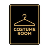 Signs ByLITA Portrait Round Costume Room Door or Wall Sign Easy Installation | Directing Artists & Co-Workers | Music | Concert | Festivals