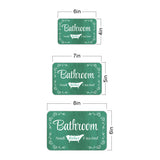 Classic Framed Plus Bathroom Soak Relax Unwind Wall or Door Sign | Home Bathroom Décor