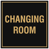 Signs ByLITA Square Changing Room Sign - Easy Installation | Durable Material