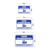 Classic Framed Plus Good Housekeeping Promotes Safety Door or Wall Sign | Office Housekeeping Signage