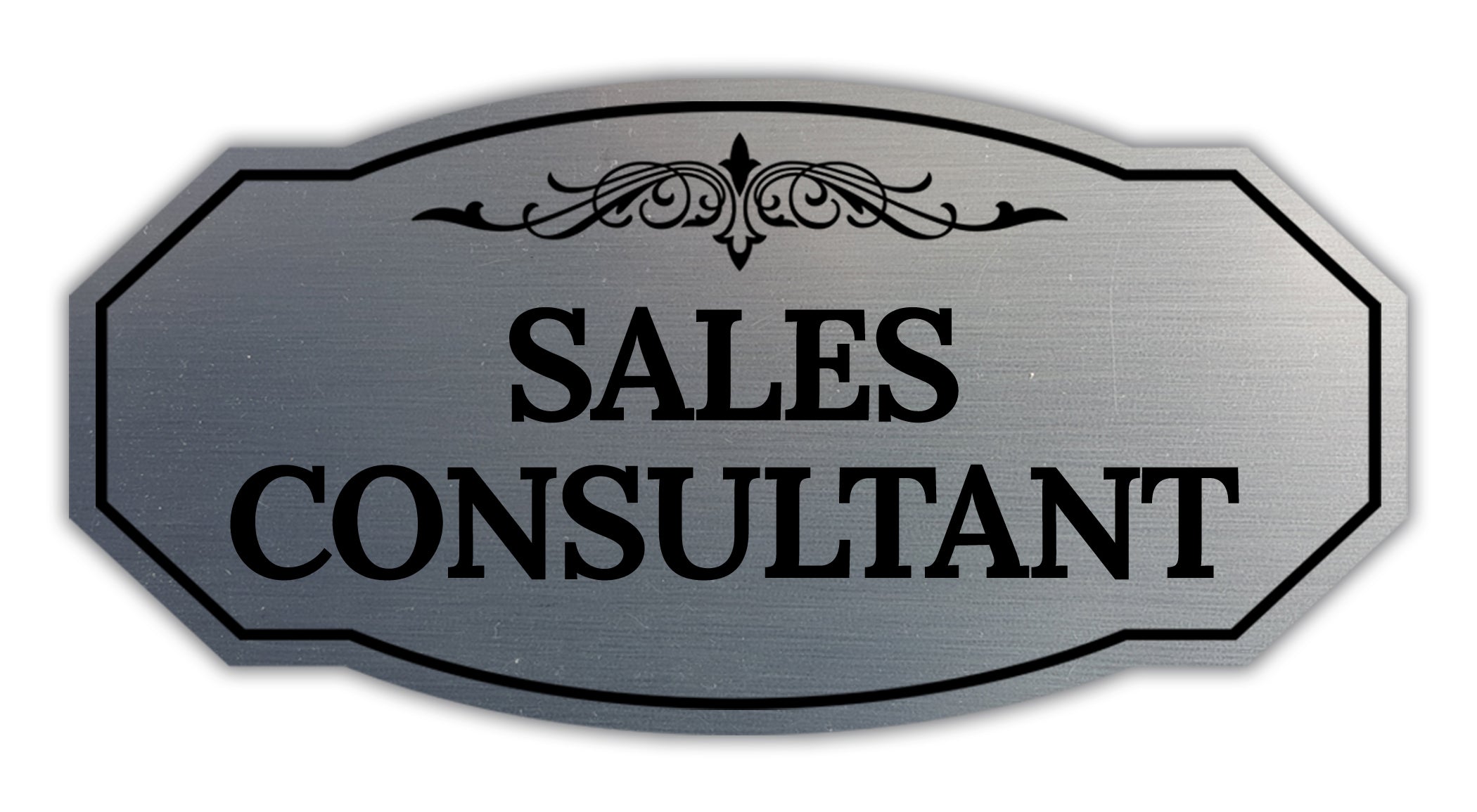 Signs ByLITA Victorian Sales Consultant Graphic Wall or Door Sign