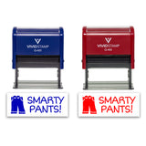 All Quality Smarty Pants! Self-Inking Rubber Stamp Motivational Teacher Stamps | Homework And Grading | Classroom Supplies