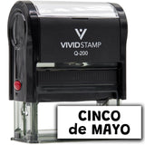 All Quality Cinco de Mayo Agenda Planning Stamps
