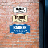 Signs ByLITA Fancy Barber Shop Easy Installation | Durable Construction | Barbers | Grooming and Styling | Hair Wall or Door Sign