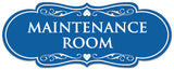 Signs ByLITA Designer Maintenance Room Sign - Easy Installation | Durable Wall or Door Sign