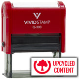 All Quality Upcycled Content Self-Inking Rubber Stamp