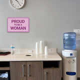 Classic Framed Plus Proud To Be A Woman Wall or Door Sign | Homely Decor