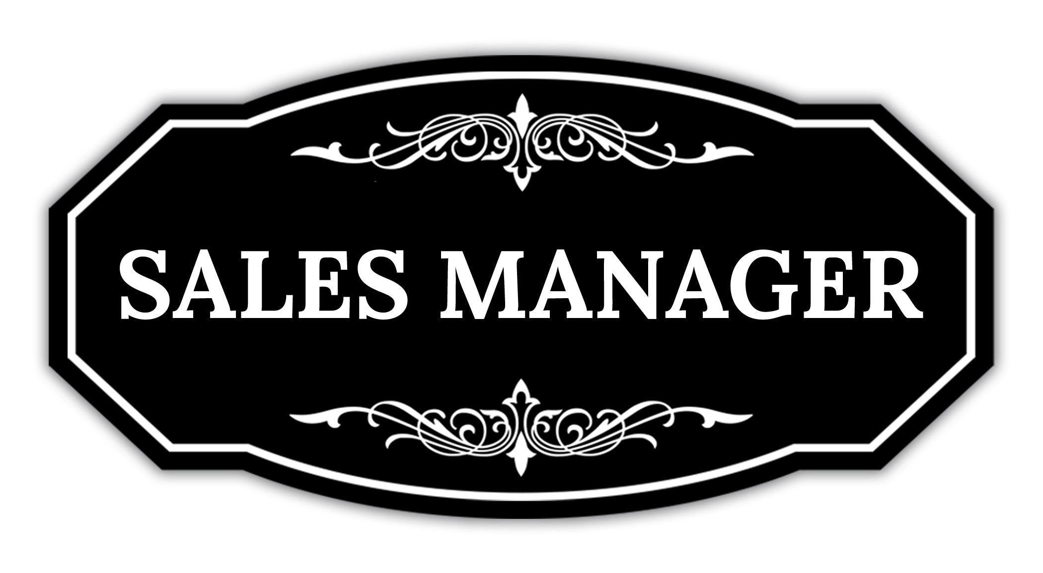 Signs ByLITA Victorian Sales Manager Graphic Wall or Door Sign