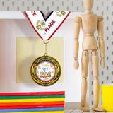 All Quality Wreath Ready set Bake Medal | Competition | High Quality Metal Medal - 1st, 2nd, 3rd Place