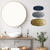 Signs ByLITA Victorian Cover Yourself In The Towel Provided Wall or Door Sign