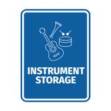 Signs ByLITA Portrait Round Instrument Storage Door or Wall Sign Easy Installation | Directing Artists & Co-Workers | Music | Concert | Festivals