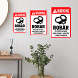 Portrait Round Plus Robar En Estos Locales Dará Lugar a Arresto y Procesamiento Wall or Door Sign | Spanish Shoplifting Retailer Signage