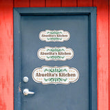 Designer Plus Abuelita's kitchen Door or Wall Sign | Funny Spanish Signs For Stores & Businesses
