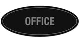 Signs ByLITA Oval Office Sign - Laser-Engraved Lettering | Durable ABS Plastic | Vibrant Colors | Powerful Foam Tape