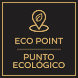Signs ByLITA Square Eco Point Wall or Door Sign | Spanish Bilingual Business And Office Signs