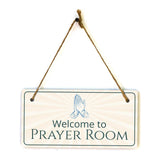 Signs ByLITA Place of Worship Room Signs 5x10 Hanging Plus Wall or Door Sign