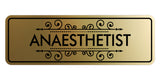 Signs ByLITA Standard Anaesthetist Wall or Door Sign