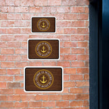 Classic Framed Plus Home is Where The Boat is Wall or Door Sign | Boat Decoration Signage