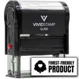 All Quality Forest-Friendly Product Self-Inking Rubber Stamp