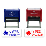 All Quality Super Student! Self-Inking Rubber Stamp Motivational Teacher Stamps | Homework And Grading | Classroom Supplies