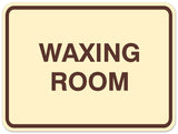 Signs ByLITA Classic Framed Waxing Room Sign - Easy Installation | Durable Material