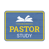 Classic Framed Plus Pastor Study Door or Wall Sign | Church and Place of Worship Signs