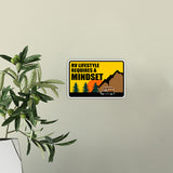 Classic Framed Plus RV Lifestyle Requires A Mindset Wall or Door Sign | RV Accessories