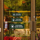 Standard Plus Please Knock Before Entering Door or Wall Sign | Business and Workplace Signage