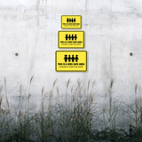 Classic Framed Plus This Is A Kids Safe Area Please Close The Gate Wall or Door Sign | Children Safety Signs
