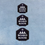 Heritage Plus Board Room Wall or Door Sign | Office Signage