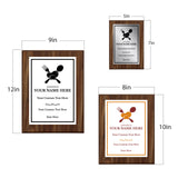 Cooking Competition and Chef Customizable Award Plaque | Recognition of Achievement and Service Personalizable Plaques