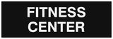 Signs ByLITA Basic Fitness Center Sign - Laser-Engraved Lettering | Durable ABS Plastic | Vibrant Colors | Powerful Foam Tape